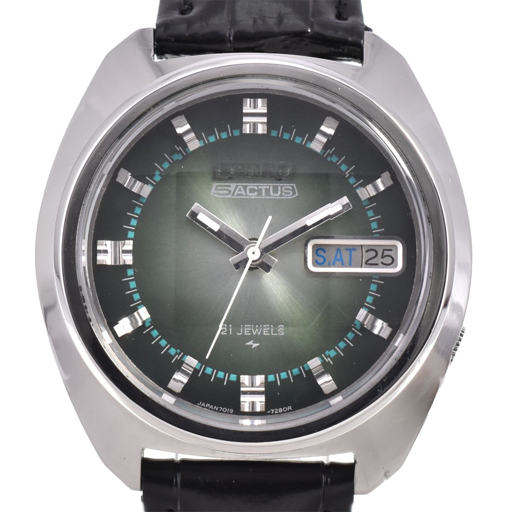 セイコー SEIKO 7019-7350 5アクタス デイト 自動巻き メンズ B#146836