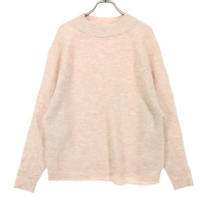 GAP ギャップ 長袖 モックネック ニット XS ピンク