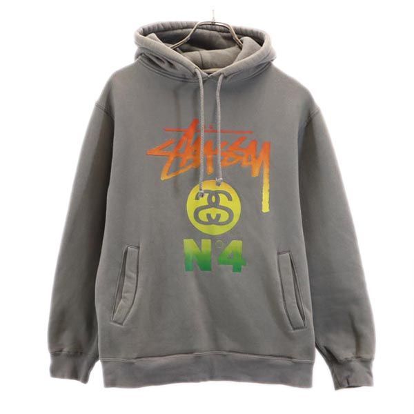 STUSSY 長袖 スウェットパーカー