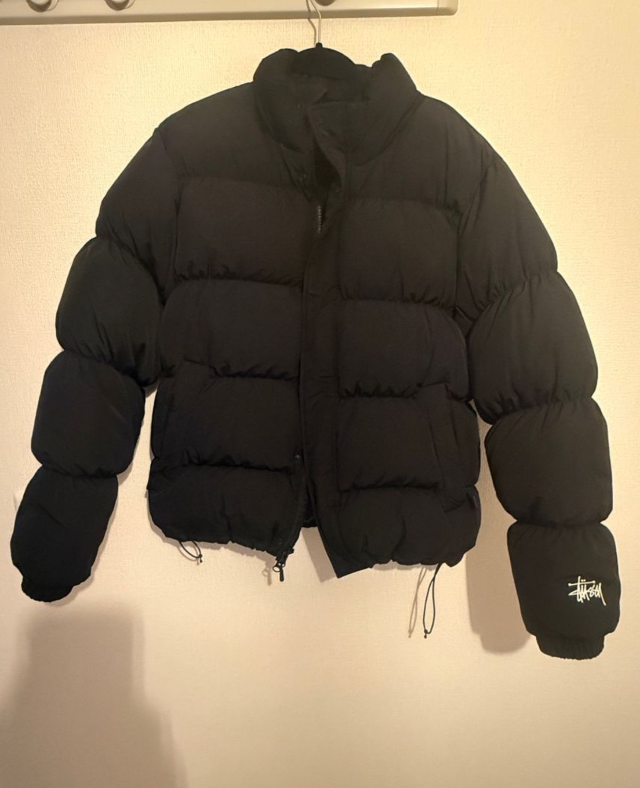 Stussy Ripstop Down Puffer Jacket 22FW "Black"
