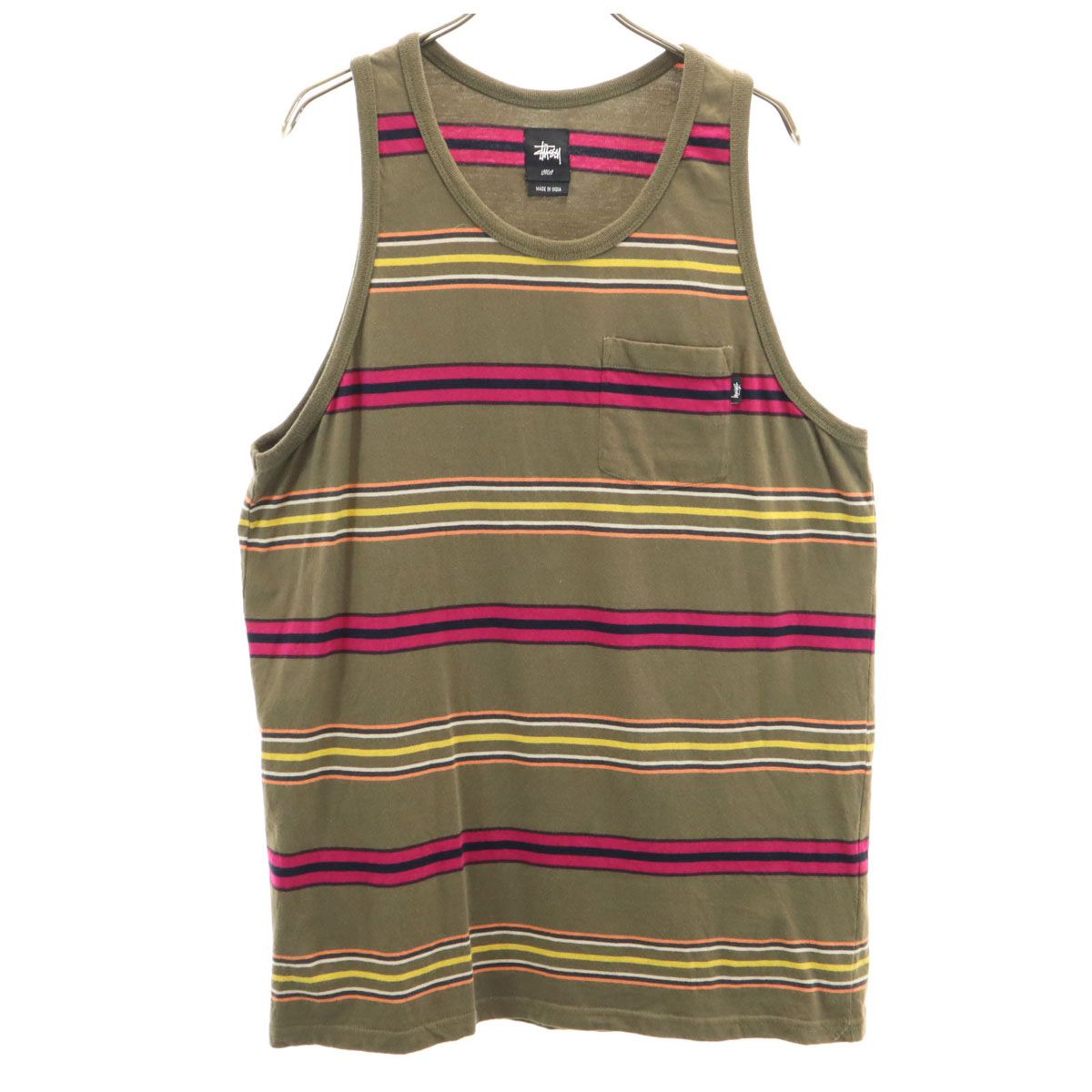 STUSSY ノースリーブ タンクトップ