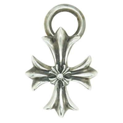 Chrome Hearts Double CH Plus Pendant "Silver"