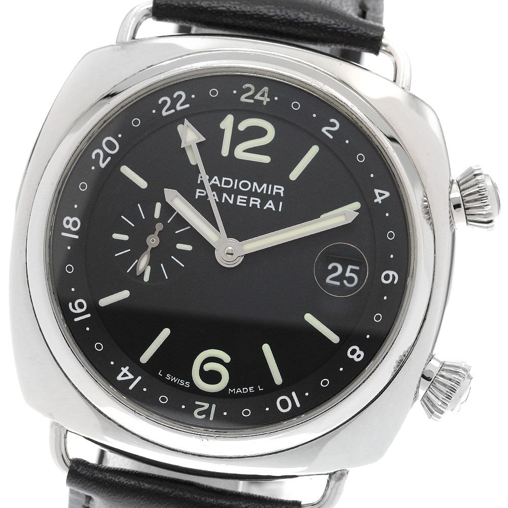 パネライ ラジオミール GMT PAM00184 自動巻き メンズ 【中古】