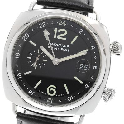 パネライ ラジオミール GMT PAM00184 自動巻き メンズ 【中古】
