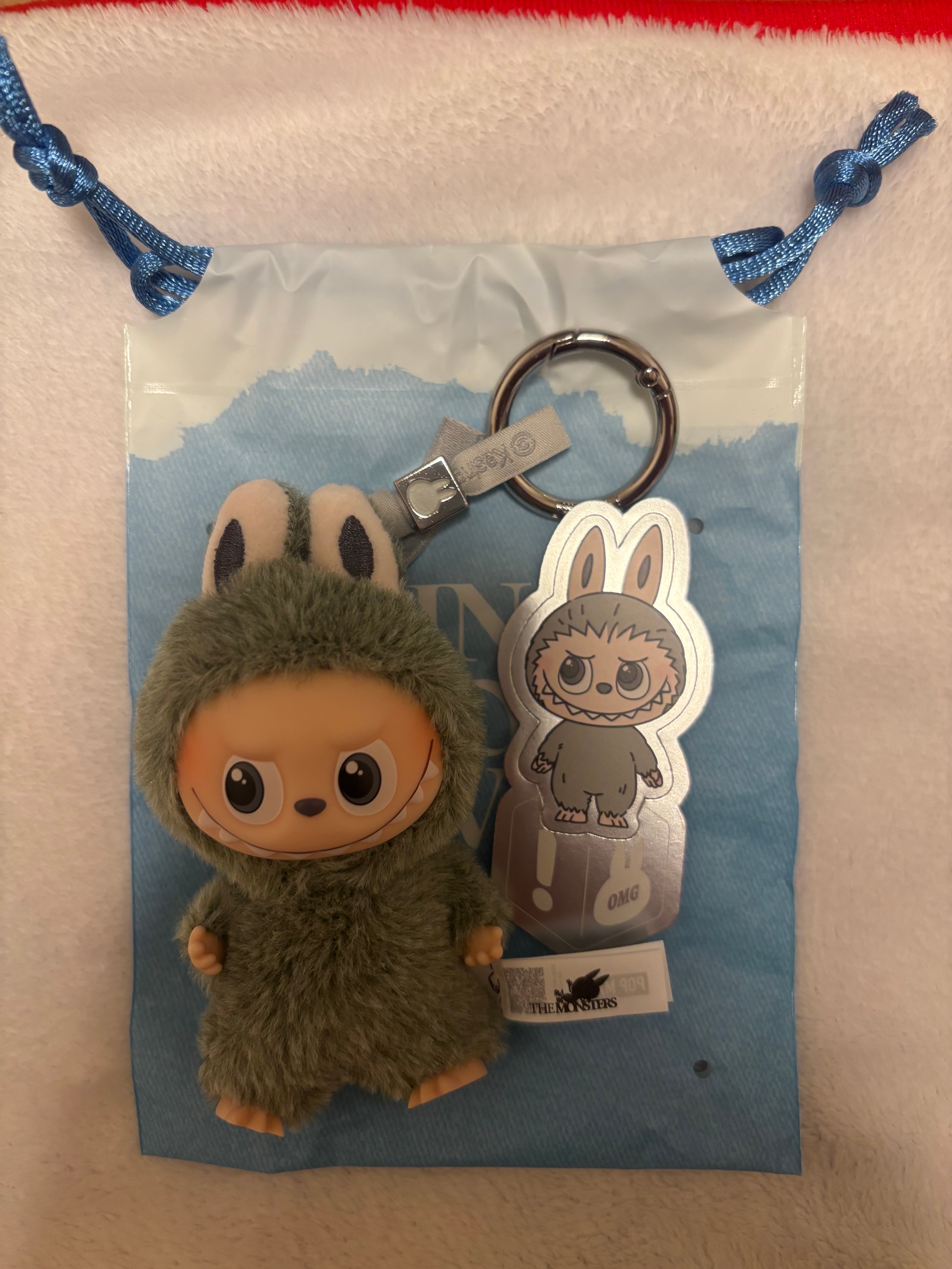 POP MART THE MONSTERS (LABUBU) Pin for Love Series-Vinyl Plush Pendant (N-Z) ! (Secret)