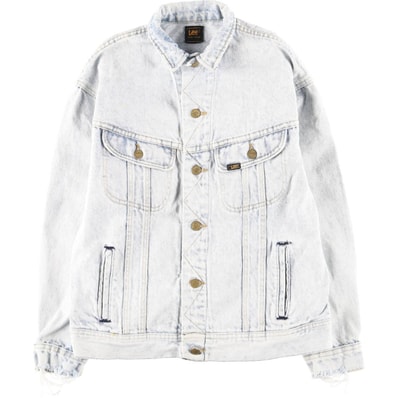 古着 80~90年代 リー Lee RIDERS ライダース デニムジャケット Gジャン メンズS相当 ヴィンテージ/eaa459984