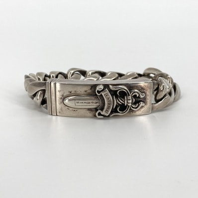CHROME HEARTS(クロムハーツ) 13LINK ID DAGGER ダガーIDクラシック Sv925 ブレスレット 118.3g シルバー
