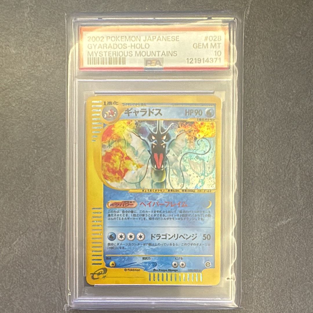 PSA10】ギャラドス ☆ :1ED [e5 028/088](拡張パック第5弾「神秘なる山