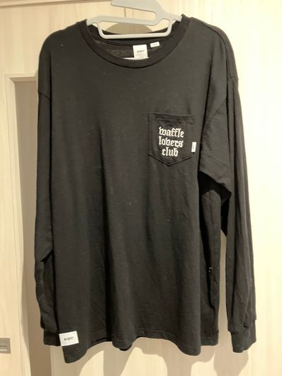 wtaps vans long tee waffle lovers club