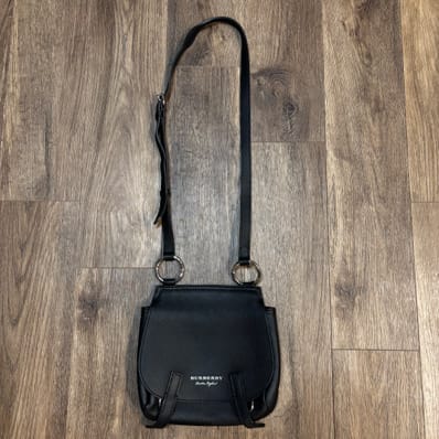 BURBERRY バーバリー レザーショルダーバッグ