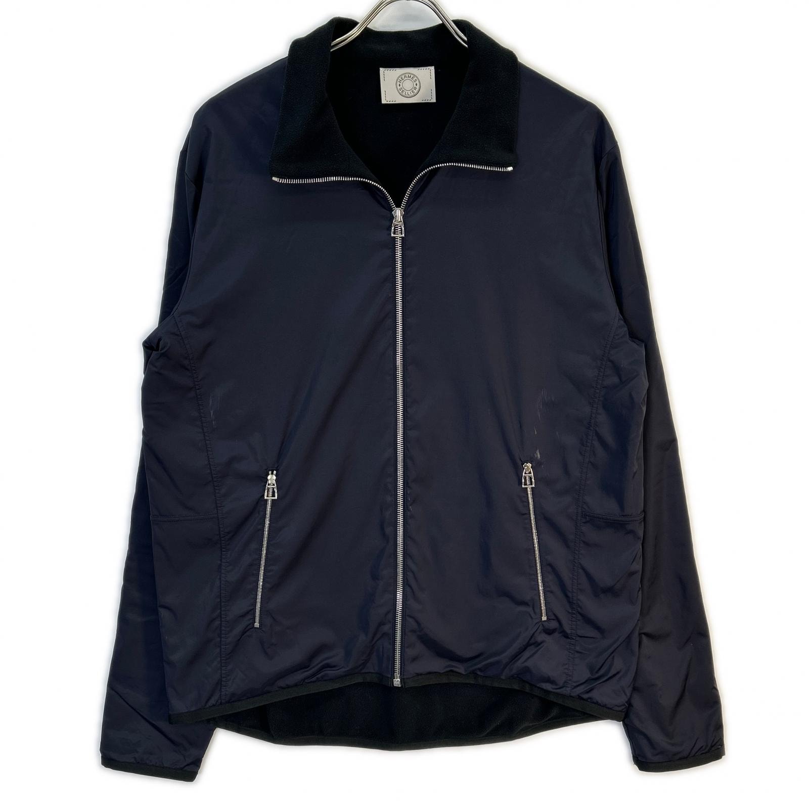 エルメス 裏地フリース ジップアップ XL
