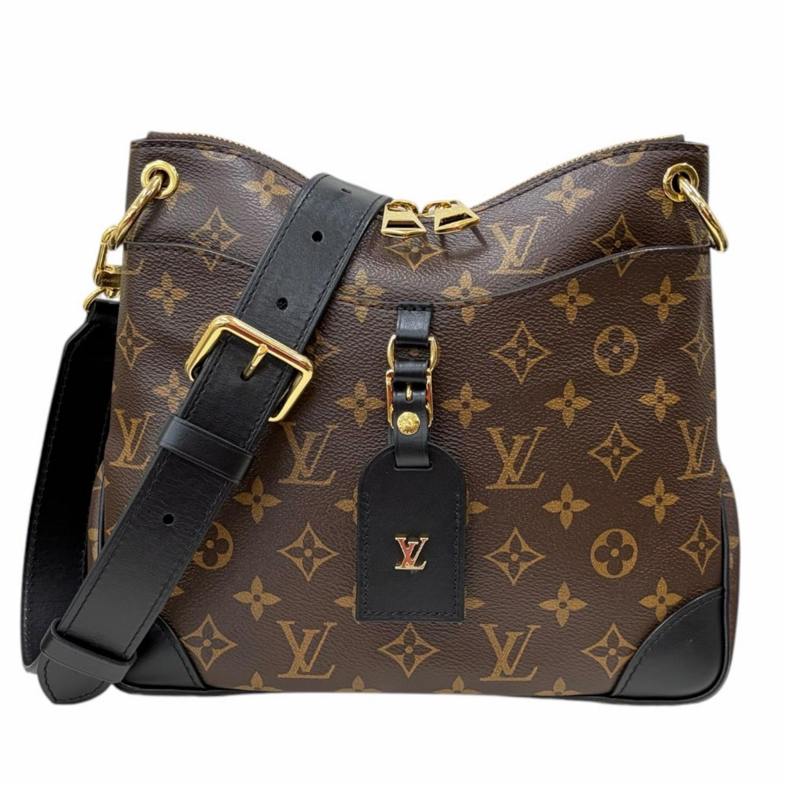 ルイヴィトン オデオンNM PM モノグラム ショルダーバッグ モノグラムキャンバス M45353 ブラウン レディース LOUIS VUITTON  中古