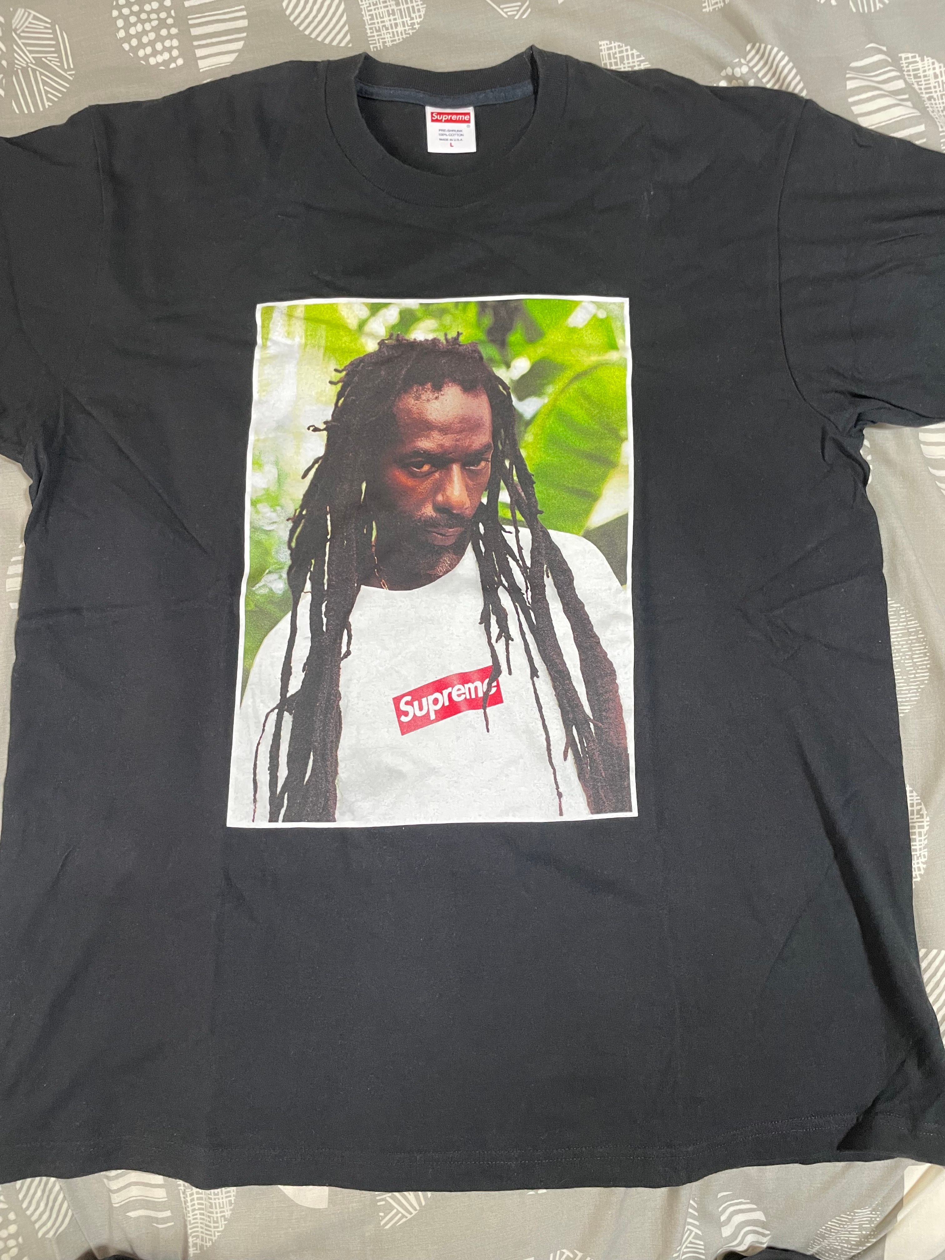 Supreme Buju Banton Tee "Black"