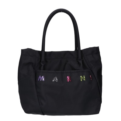 マルニ 【美品】M01610 KIDS スパンコールロゴ ナイロン