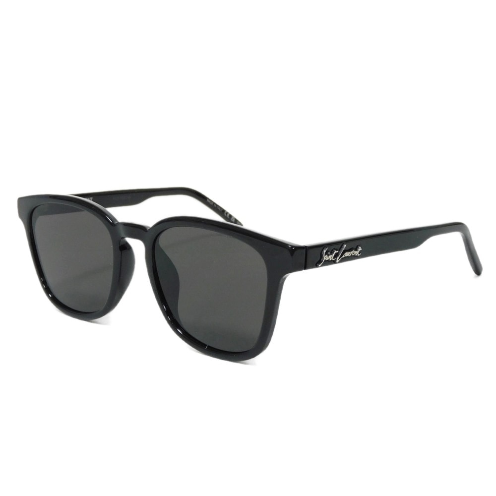 SAINT LAURENT PARIS ウェリントン サングラス ロゴ SL32