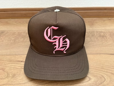 Chrome Hearts Baseball Cap 5 Panel CH "Brown/Pink"