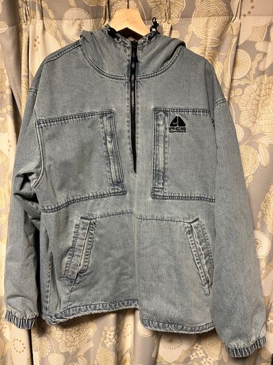 Supreme Nike ACG Denim Pullover "Washed Blue"