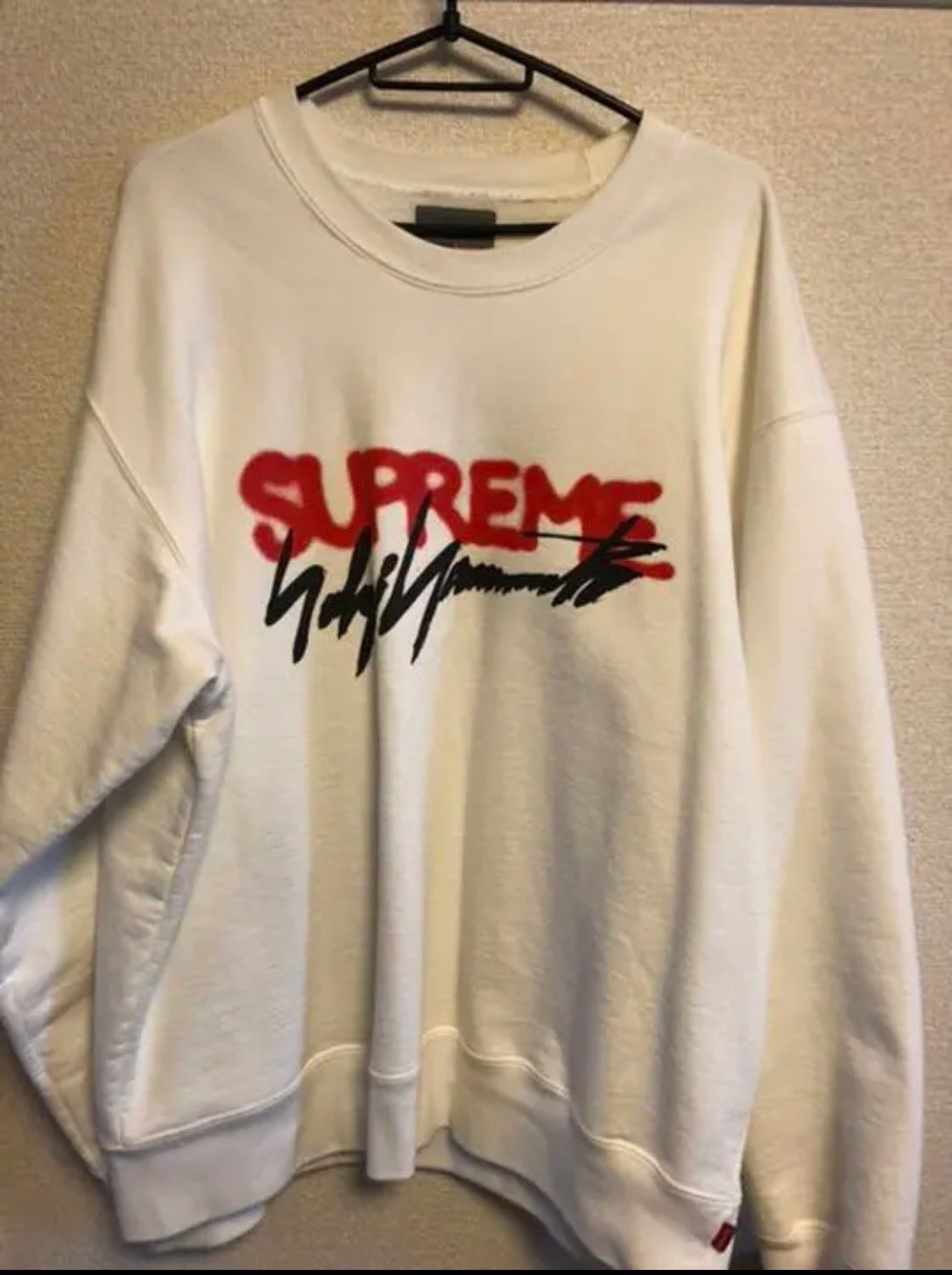 Supreme x Yohji Yamamoto Crewneck "White"