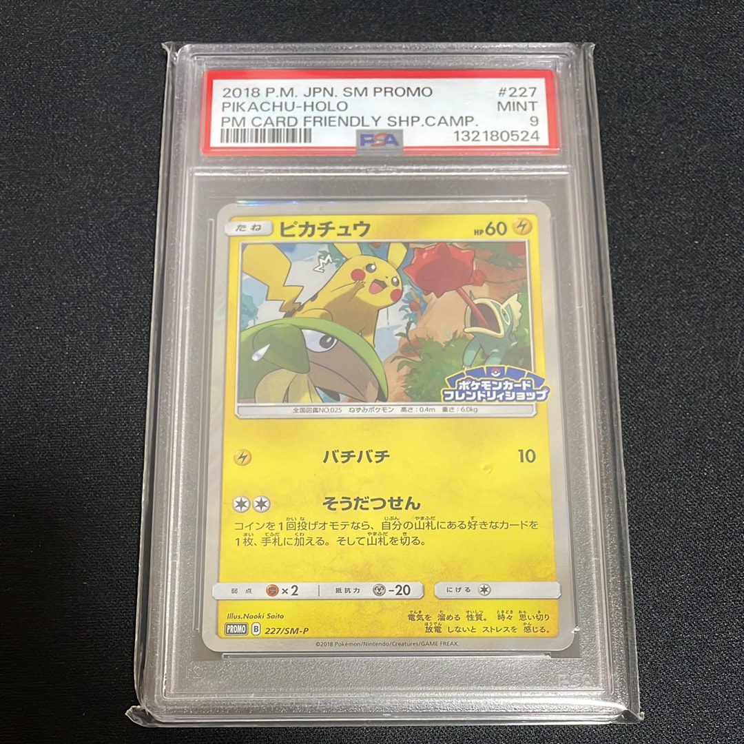 ピカチュウ P [SM-P 227](プロモーションカード「ポケモンカードフレンドリィショップ限定キャンペーン」)
