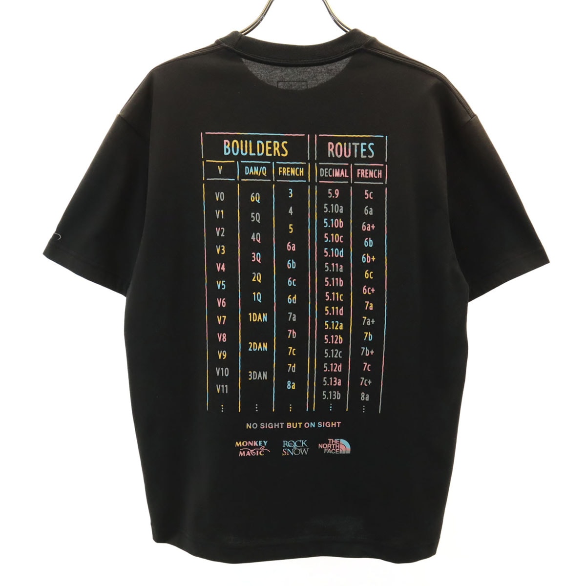 THE NORTH FACE ノースフェイス 半袖 モンキーマジック Tシャツ S ブラック アウトドア NT32330