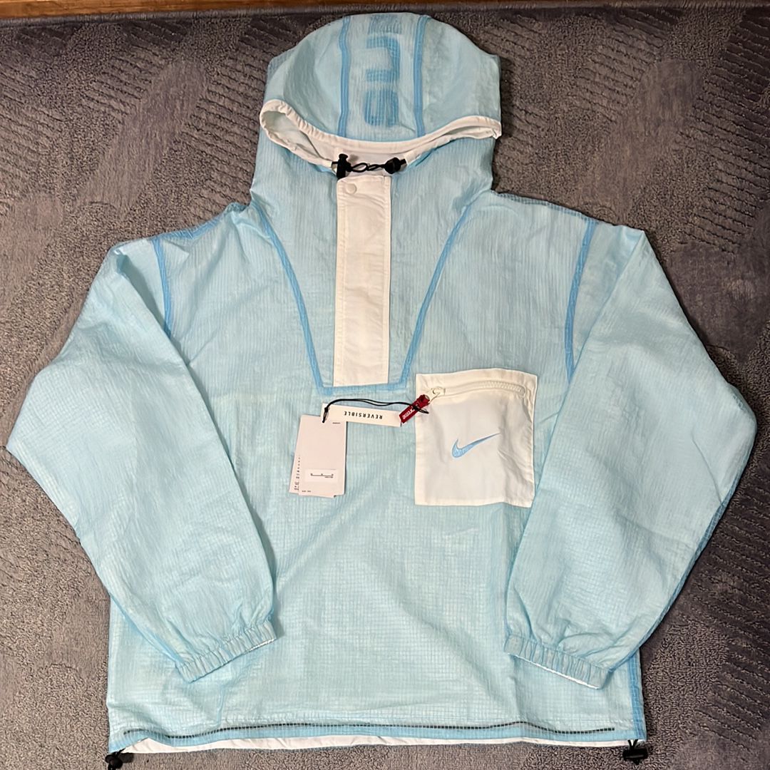 Supreme / Nike Jewel Reversible Ripstop Anorak "White"