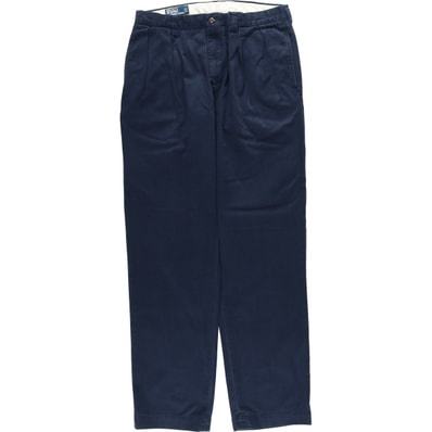 古着 ラルフローレン Ralph Lauren POLO by Ralph Lauren ツータック チノパンツ メンズw32相当/eaa634988