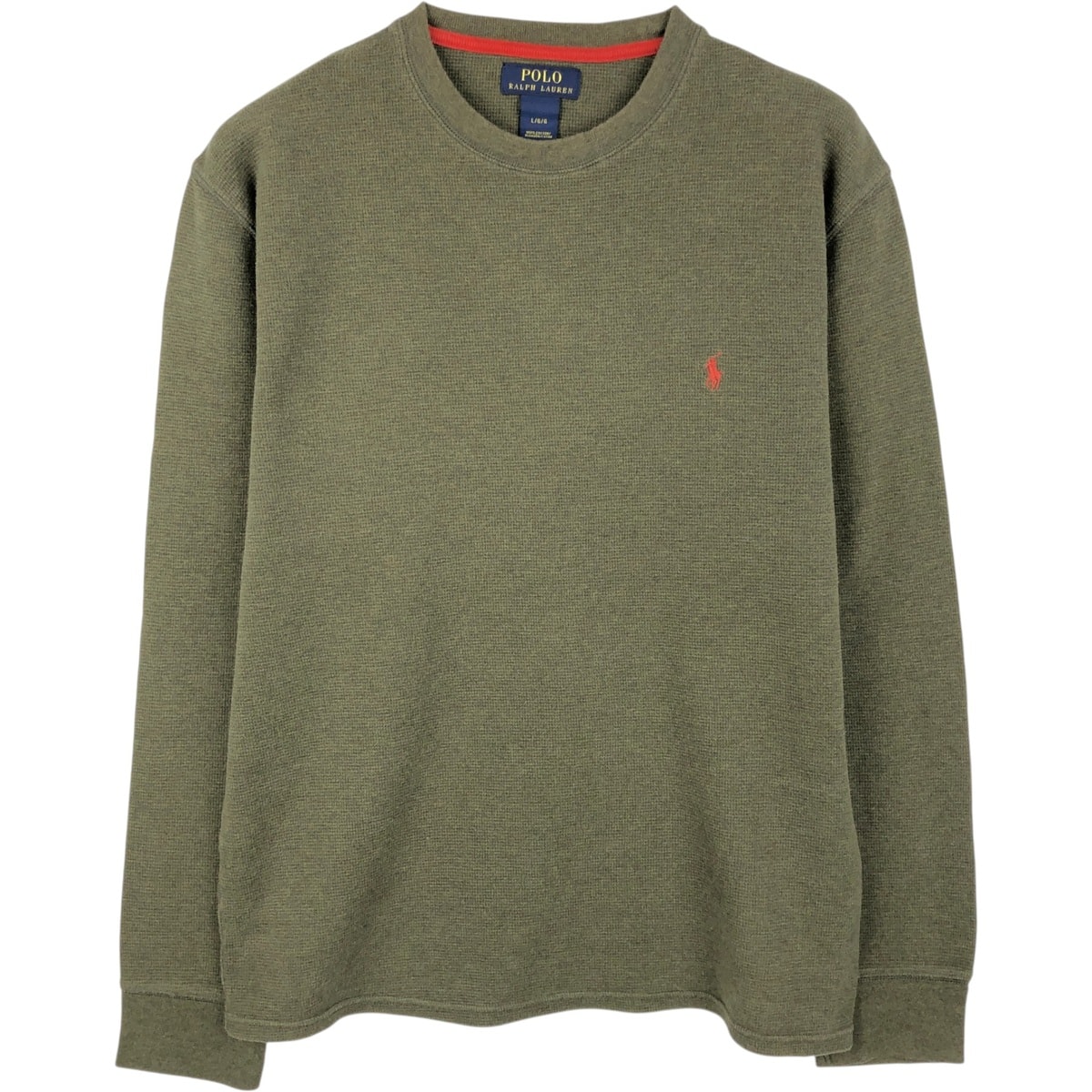 古着 ラルフローレン Ralph Lauren POLO RALPH LAUREN サーマルロンT ワッフル メンズL相当/eaa654972