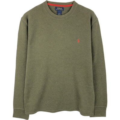 古着 ラルフローレン Ralph Lauren POLO RALPH LAUREN サーマルロンT ワッフル メンズL相当/eaa654972