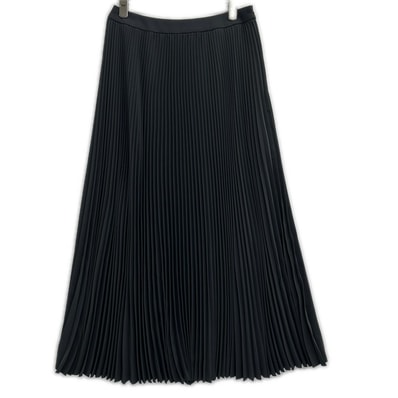 グラフペーパー グレー Satin Pleats Skirt 0 0