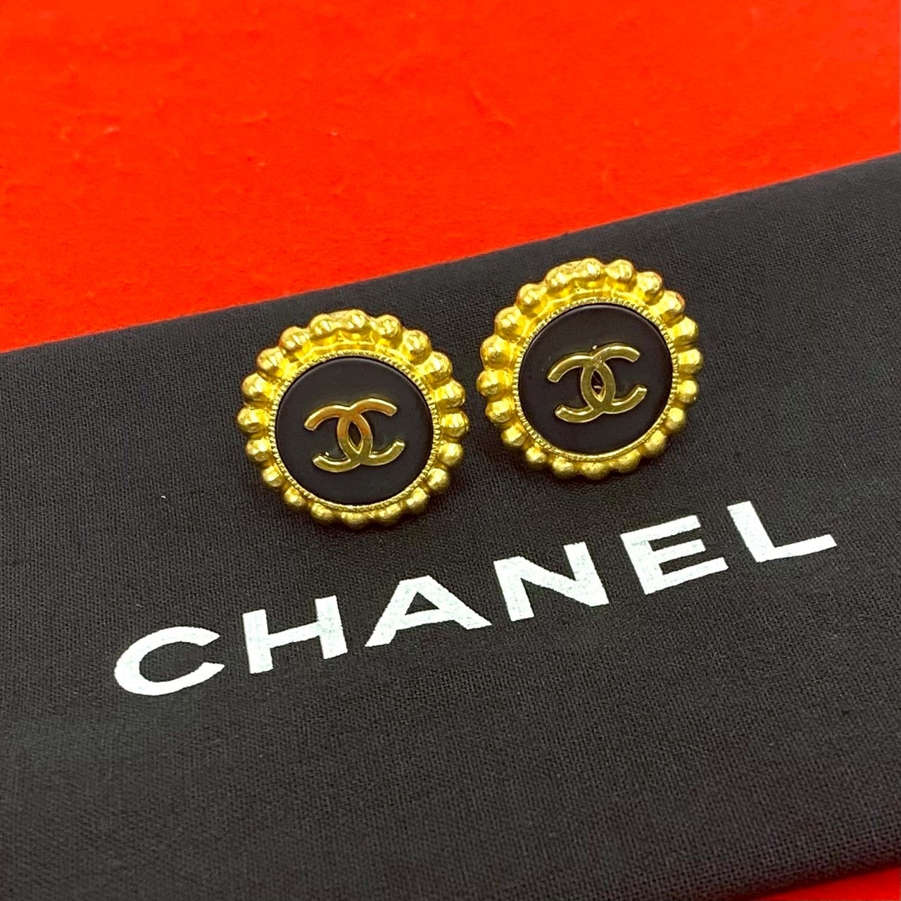 CHANEL シャネル ココマーク GP イヤリング ゴールド
 2904b
