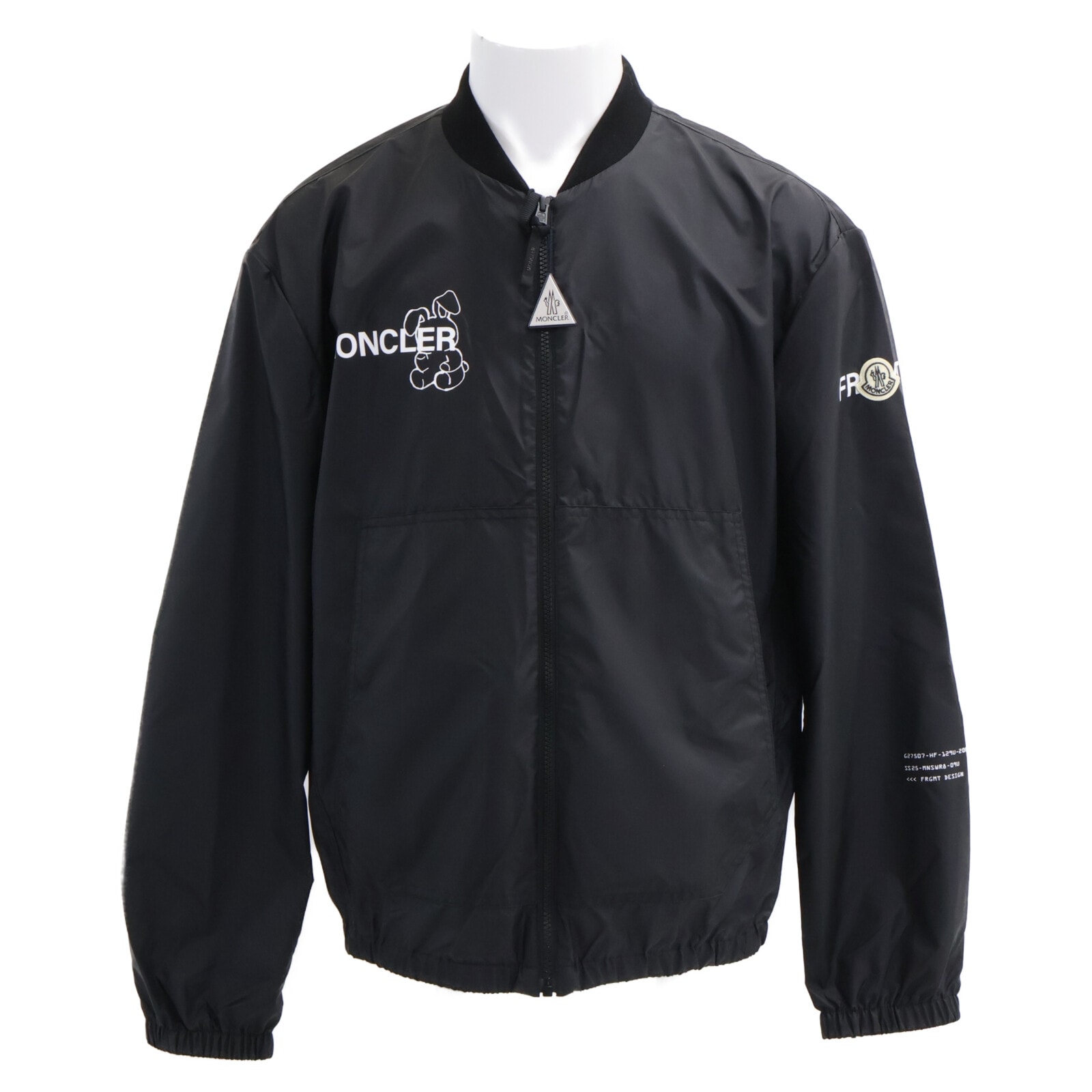 モンクレール GENIUS 7 ジーニアス7xFRAGMENT HIROSHI FUJIWARA【新品同様/24年製】OSTRIA バックプリント ボンバージャケット 2