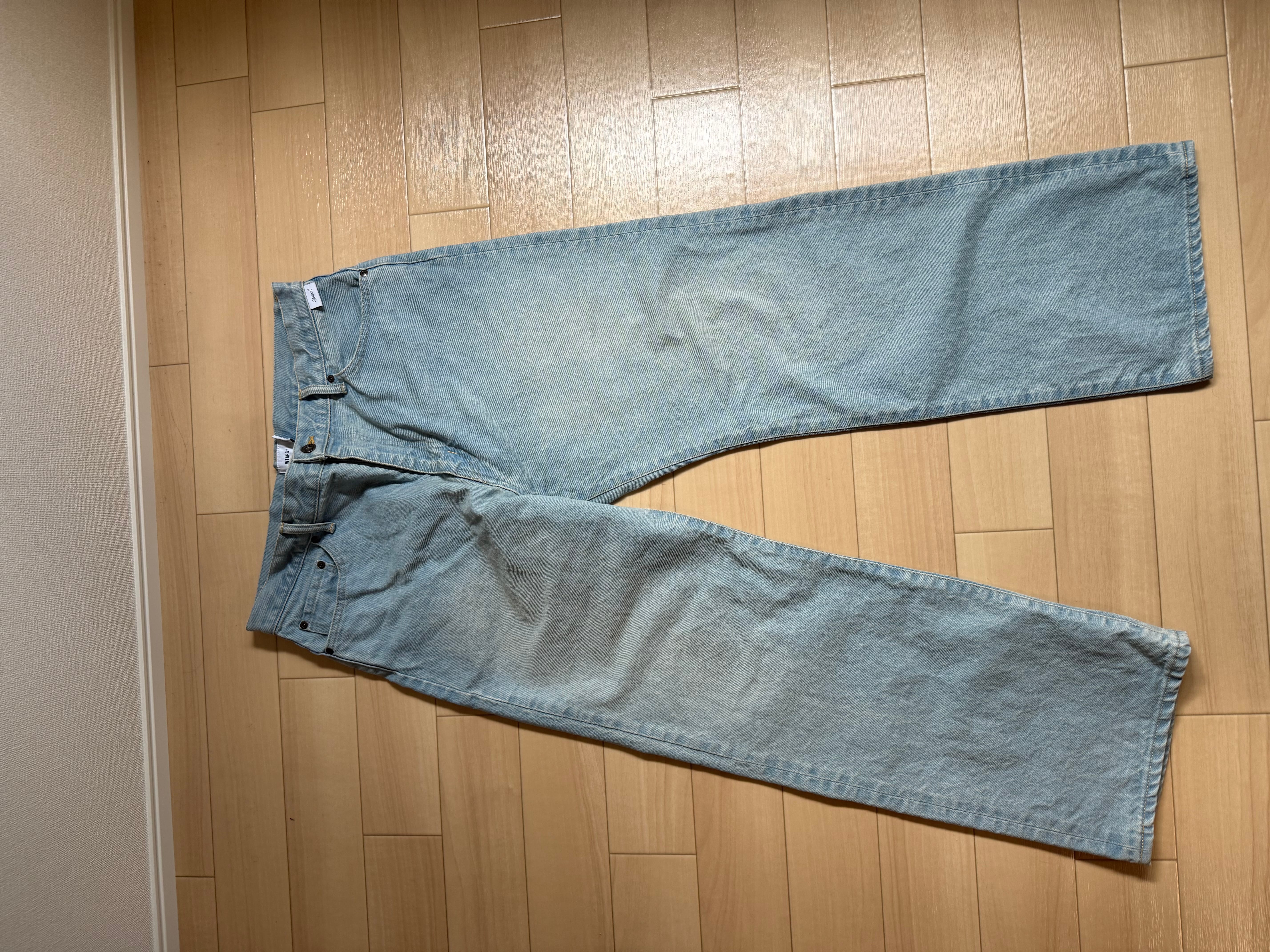 WTAPS Blues Straight / Trousers / Cotton. Denim "Indigo"