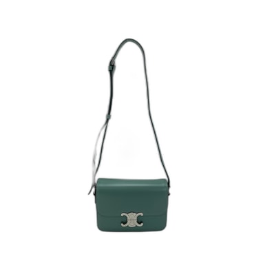 セリーヌ CELINE ティーン ショルダーバッグ レザー【中古】