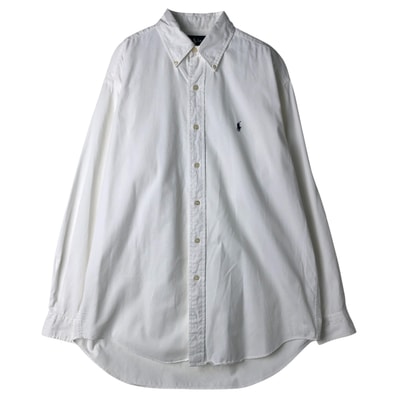 古着 ラルフローレン Ralph Lauren BLAIRE 長袖 ボタンダウンシャツ メンズM相当/eaa458001