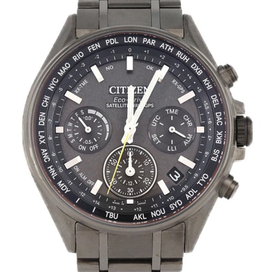 シチズン アテッサ サテライトウエーブGPS 電波時計 F950-T024521/CC4004-58E TI ソーラークォーツ