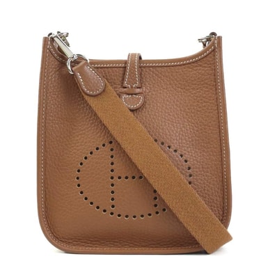 エルメス HERMES ショルダーバッグ エヴリンTPM トリヨンクレマンス ゴールド レディース【中古】 90054a