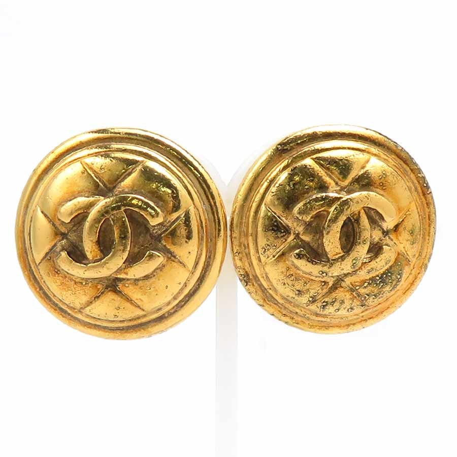 シャネル CHANEL イヤリング メタル ゴールド レディース【中古】 h31938i