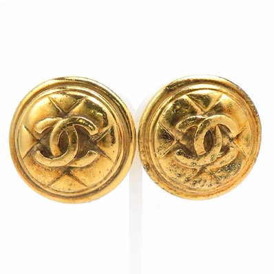 シャネル CHANEL イヤリング メタル ゴールド レディース【中古】 h31938i