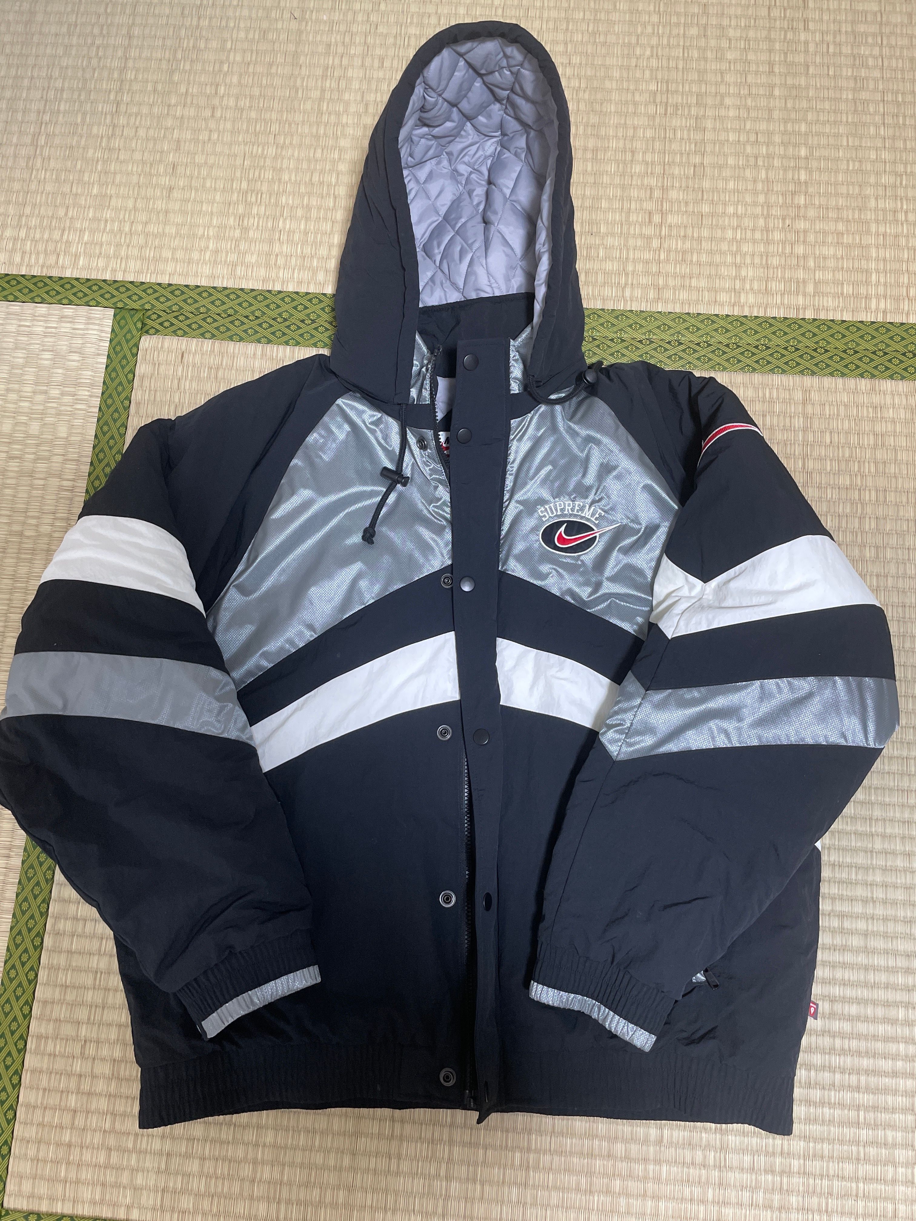 Supreme / Nike Hooded Sport Jacket "Silver"