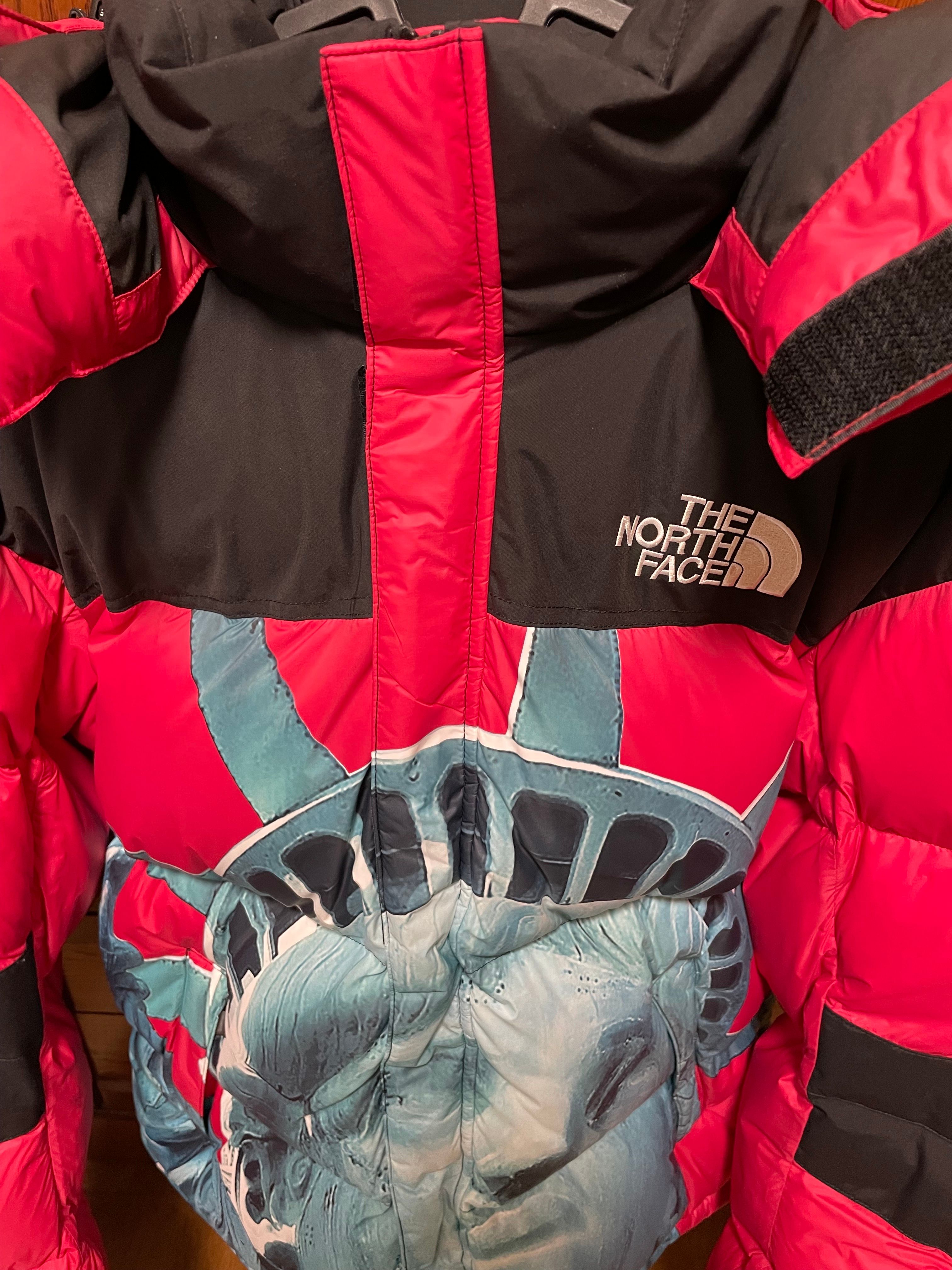 Supreme x The North Face Statue of Liberty Baltoro Jacket "Red"