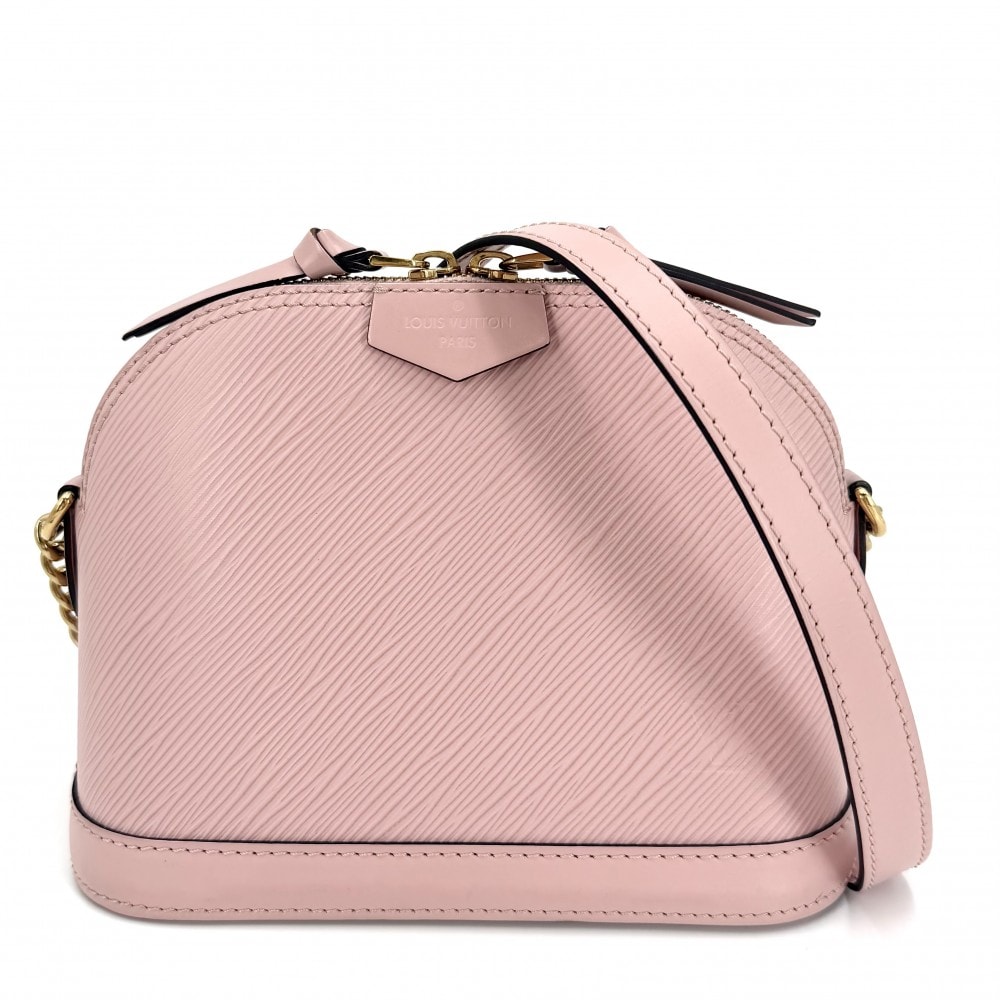 LOUIS VUITTON ルイヴィトン ショルダーバッグ エピ アルマミニ チェーン 肩掛け 斜め掛け ピンク 小さめ ミニバッグ M51406 ローズバレリーヌ ゴールド金具 レディース【中古品】