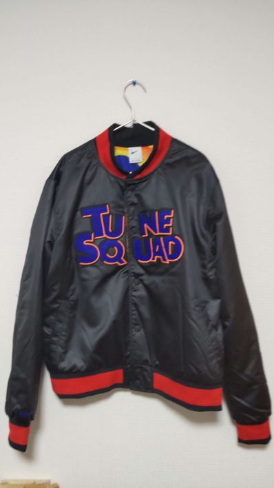Nike LeBron Space "Tune Squad" Varsity Jacket "Black"