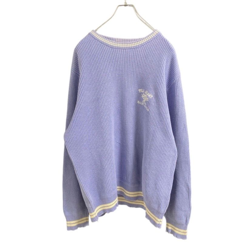 Polo Ralph Lauren Cable knit cotton sweater "Gray"