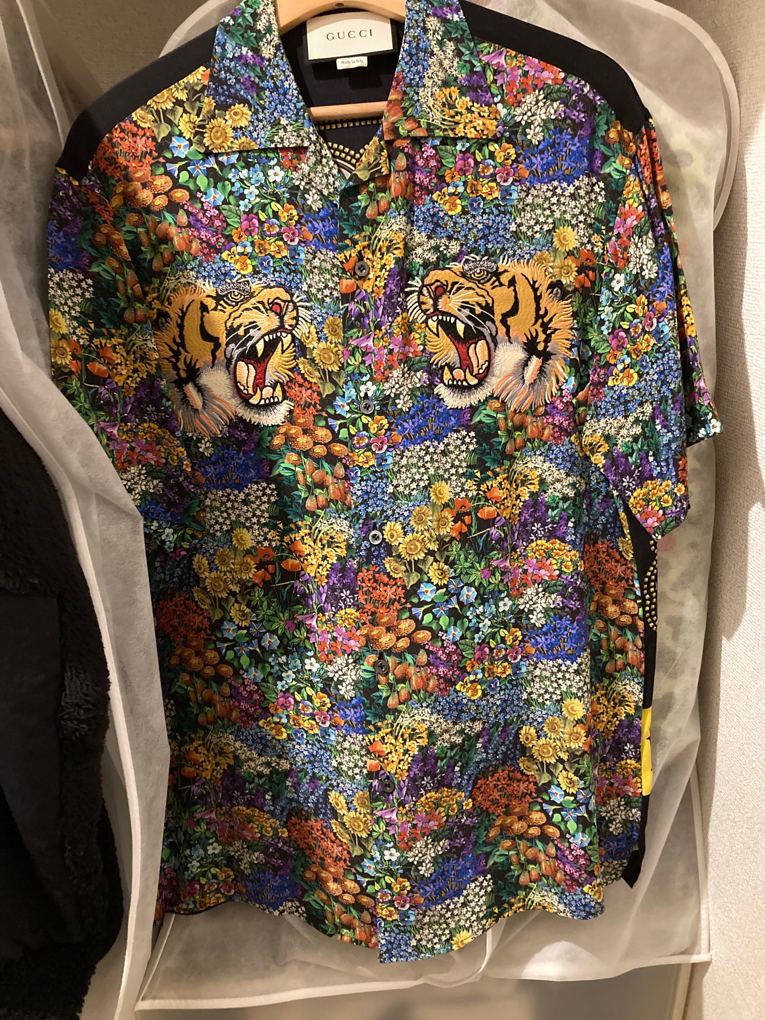 GUCCI Tiger Wappear Hawaiian Shirt