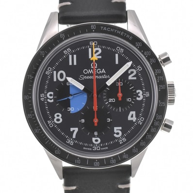 値下 オメガ OMEGA 311.32.40.30.06.001 スピードマスターHODINKEE クロノグラフ 500本限定 手巻き メンズ 美品 保証書付き □#139965