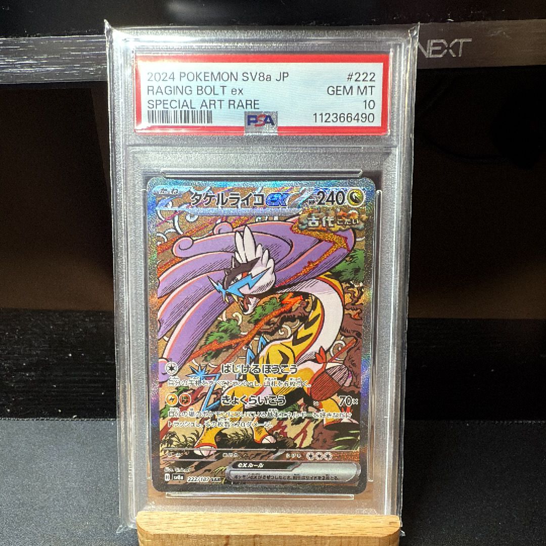 タケルライコex SAR [SV8a 222/187](ハイクラスパック「テラスタルフェスex」)