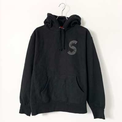 Supreme S Logo Hooded Sweatshirt "Black" (20FW)