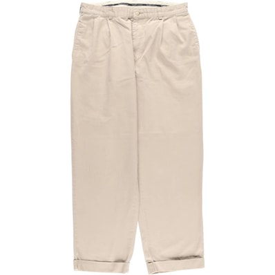 古着 ラルフローレン Ralph Lauren Polo Ralph Lauren ツータック チノパンツ メンズw34相当/eaa604399