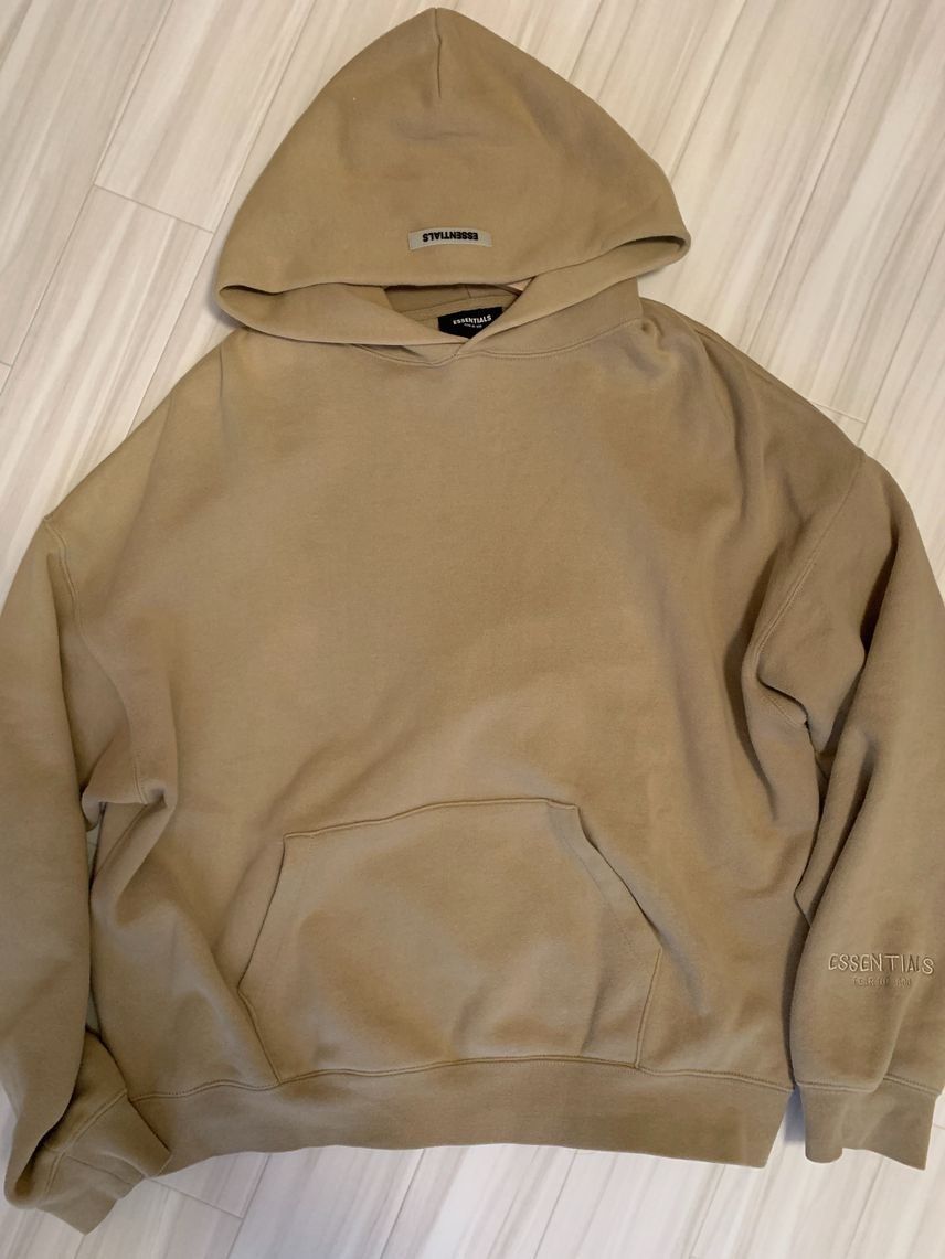 FEAR OF GOD ESSENTIALS 3M Logo Pullover Hoodie "Twill"