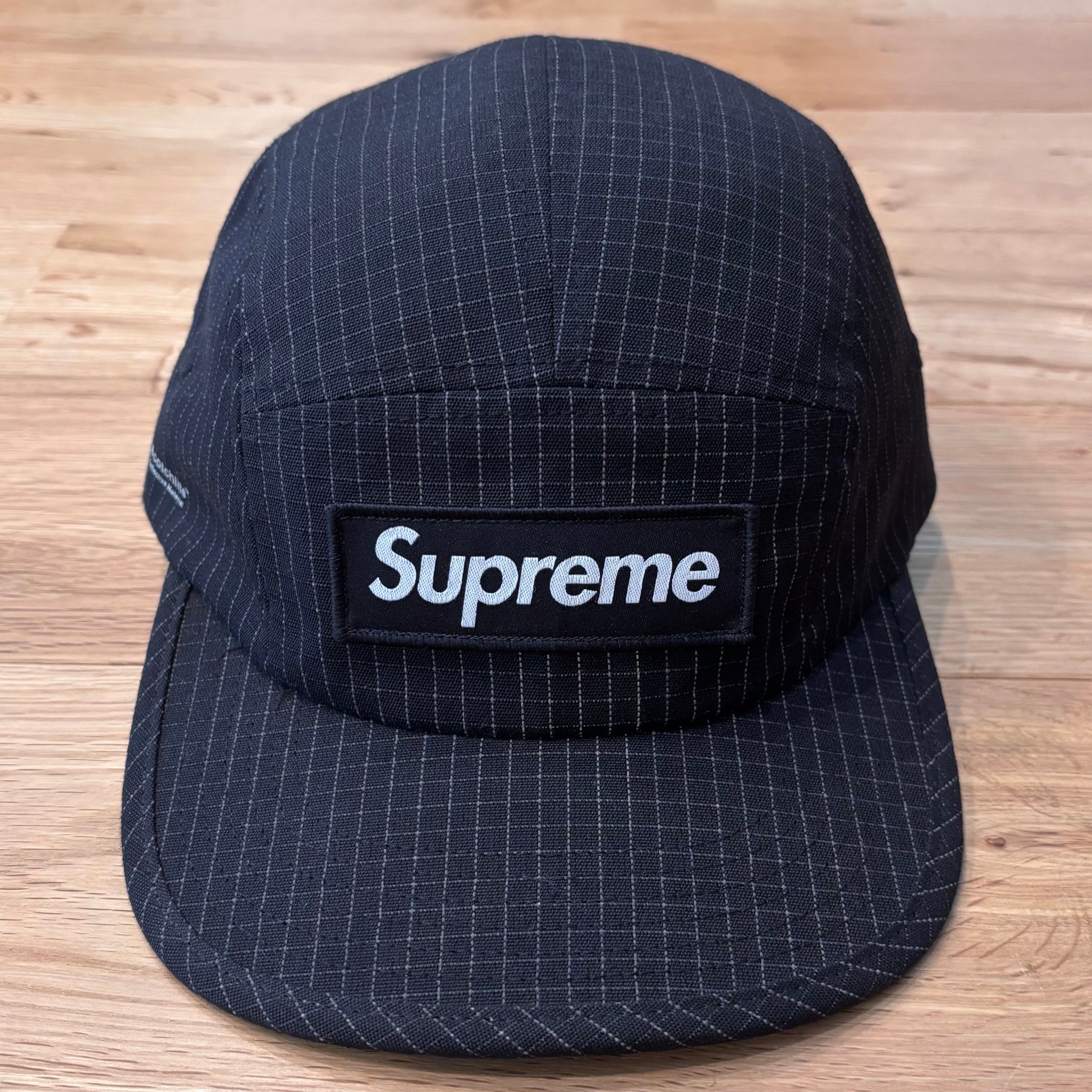 Supreme Reflective Ripstop Camp Cap "Black"